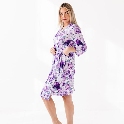You're Peony One For Me Women's Robe - Image 4 - Bums & Roses