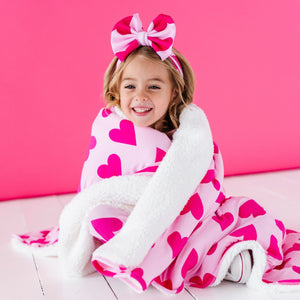 Perfectly Pink Bum Bum Blanket - Plush - Image 1 - Bums & Roses