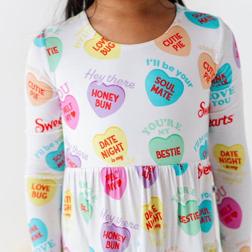 Sweethearts® Colorful Candy Hearts Girls Dress & Shorts Set - Image 10 - Bums & Roses