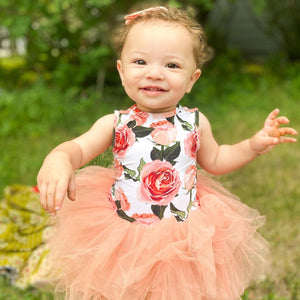 Rosy Cheeks Tulle Tutu Dress