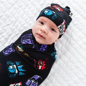 Swaddle Beanie Set Transformers™ More Than Meets The Eye - Image 1 - Bums & Roses