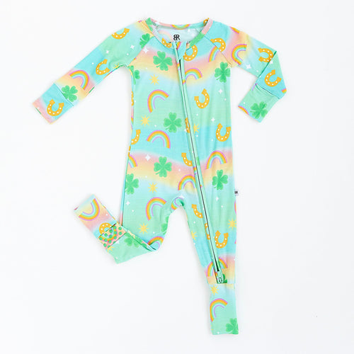 Clover the Rainbow Convertible Romper - Image 2 - Bums & Roses