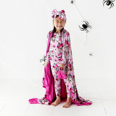 Bums & Roses - Baby & Kids Bamboo Pajamas - Killer Queen Bum Bum Blanket - Image 1