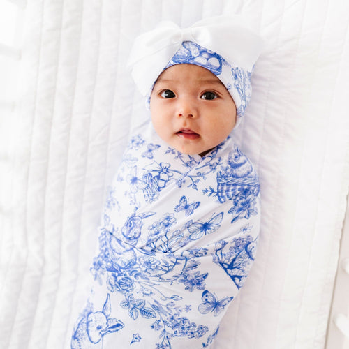 Hoppy You're Hare Swaddle & Bow Beanie - Image 7 - Bums & Roses