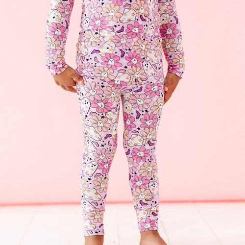 Let's BOOgie Two-Piece Pajama Set - Image 4 - Bums & Roses