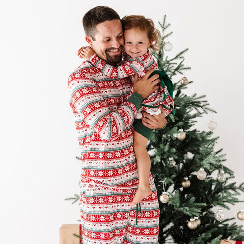 Baby Kids Bamboo Pajamas — Up To Snow Good Men's Pants — Image 19