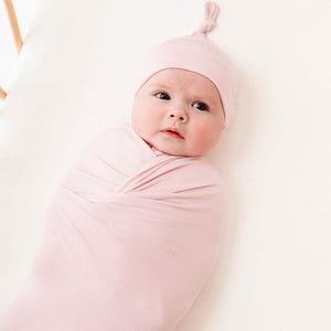 Bums & Roses - Baby & Kids Bamboo Pajamas - Ballet Swaddle Beanie Set - Image 3