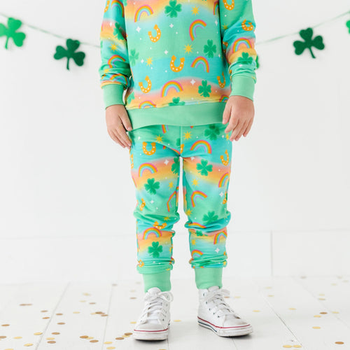 Clover the Rainbow Jogger Set - Image 8 - Bums & Roses