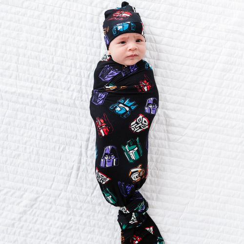 Swaddle Beanie Set Transformers™ More Than Meets The Eye - Image 4 - Bums & Roses