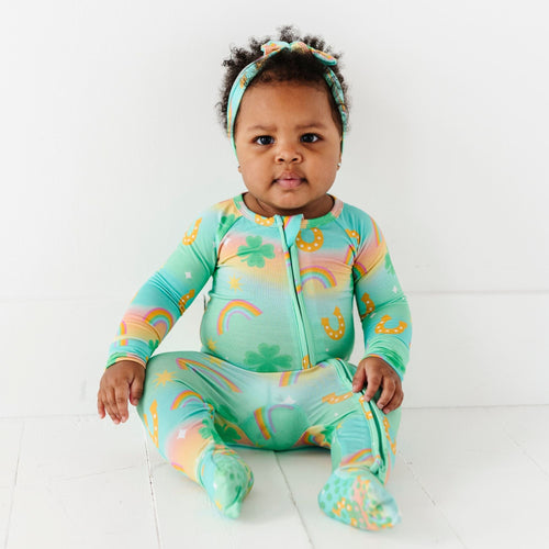 Clover the Rainbow Convertible Romper - Image 6 - Bums & Roses