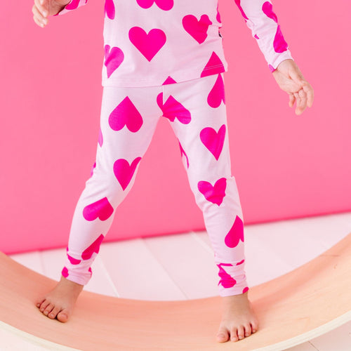 Perfectly Pink Two-Piece Pajama Set - Image 4 - Bums & Roses