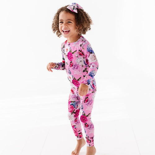 Make My Heart Flutter Two-Piece Pajama Set - Image 5 - Bums & Roses
