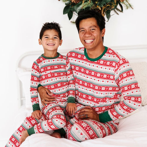 Baby Kids Bamboo Pajamas — Up To Snow Good Men's Pants — Image 16