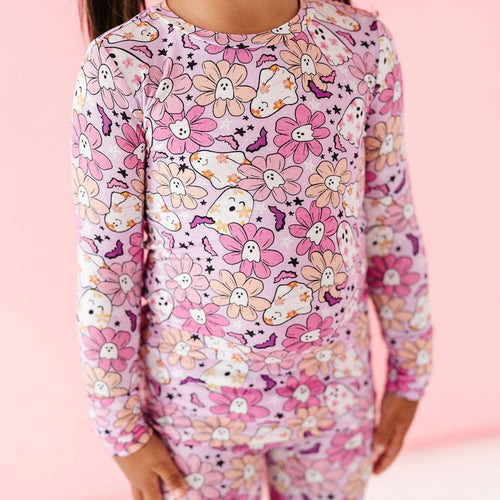 Let's BOOgie Two-Piece Pajama Set - Image 3 - Bums & Roses