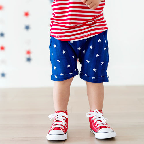 Party in the USA Toddler T-shirt & Shorts Set - FINAL SALE - Image 6 - Bums & Roses