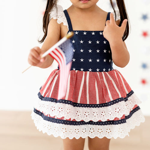 USA Tiered Ruffle Dress - Image 8 - Bums & Roses
