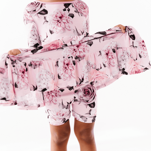 Make Me Blush Girls Dress & Shorts Set - Image 5 - Bums & Roses