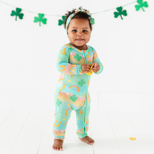 Clover the Rainbow Convertible Romper - Image 5 - Bums & Roses