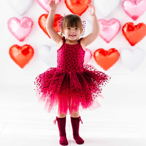 Crimson Heart Tulle Tutu Dress - Image 6 - Bums & Roses