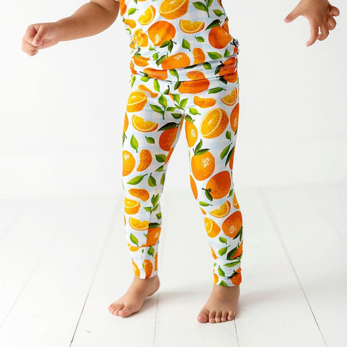 Orange You Sweet Two-Piece Pajama Set - Image 6 - Bums & Roses