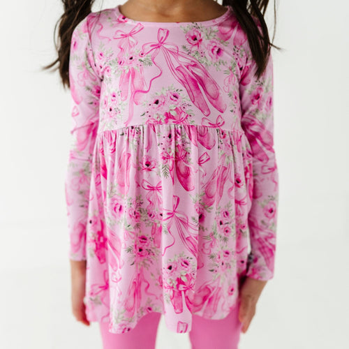 Ballet Blooms Toddler Top & Tights - Image 4 - Bums & Roses