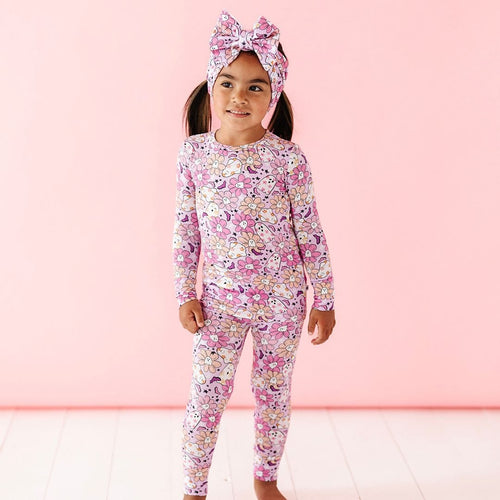 Let's BOOgie Two-Piece Pajama Set - Image 9 - Bums & Roses