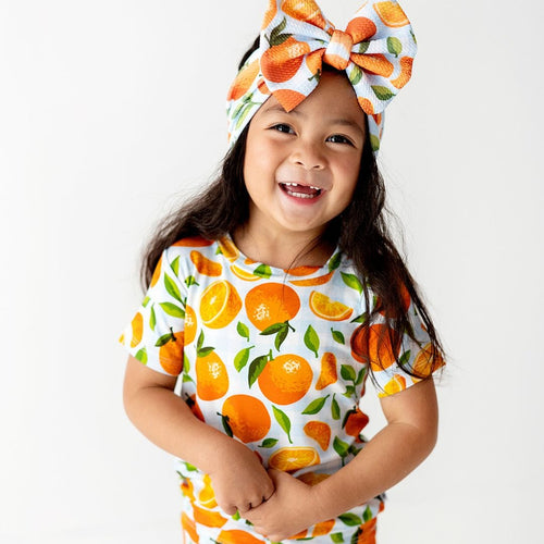 Orange You Sweet Two-Piece Pajama Set - Image 7 - Bums & Roses