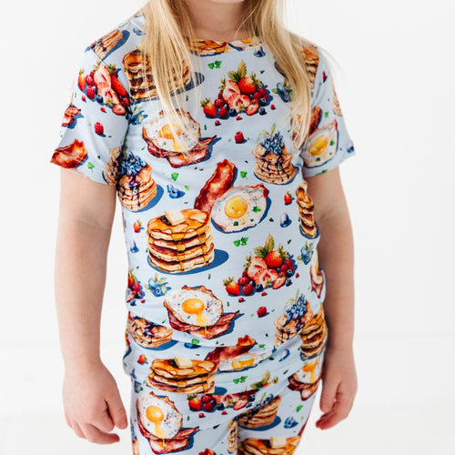 Resting Brunch Face Two-Piece Pajama Set - Image 4 - Bums & Roses