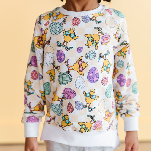 Chick Me Out Crew Neck Sweatshirt - Image 3 - Bums & Roses