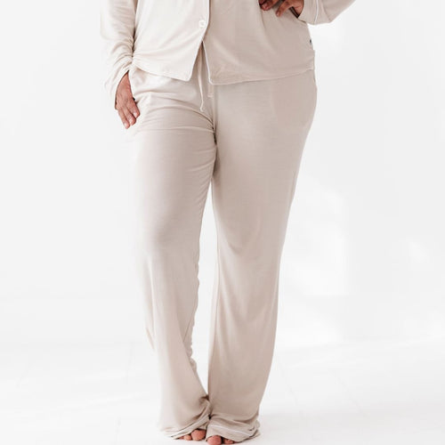 Cream Puff Women's Collar Shirt & Pants Set - Image 9 - Bums & Roses