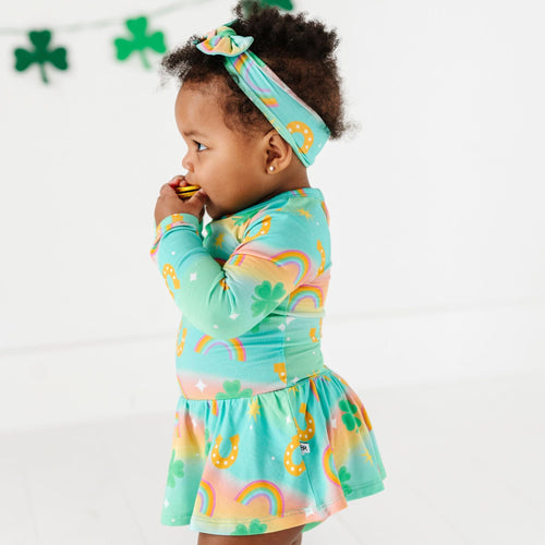 Clover the Rainbow Ruffle Dress - Image 7 - Bums & Roses