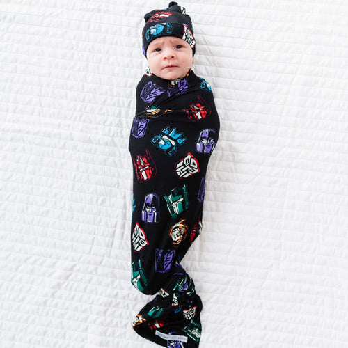 Swaddle Beanie Set Transformers™ More Than Meets The Eye - Image 3 - Bums & Roses