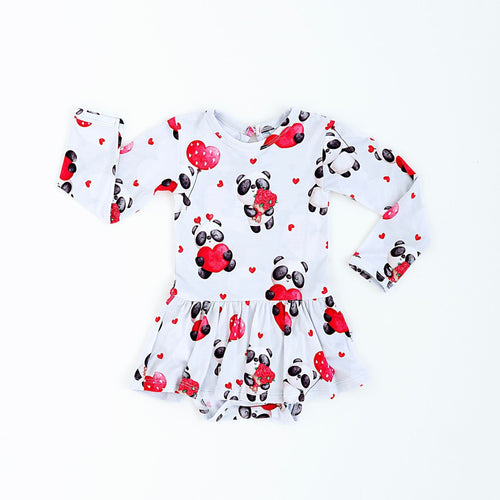 Panda Love Ruffle Dress - Image 2 - Bums & Roses