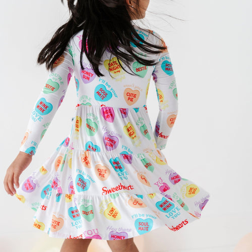 Sweethearts® Colorful Candy Hearts Girls Dress & Shorts Set - Image 7 - Bums & Roses