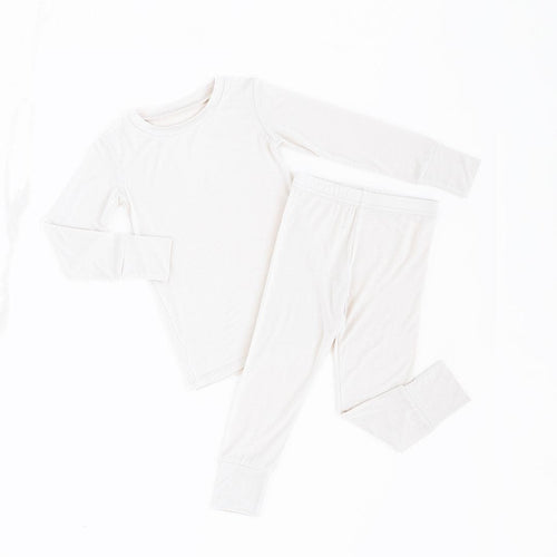 Cream Puff Two-Piece Pajama Set - Image 2 - Bums & Roses