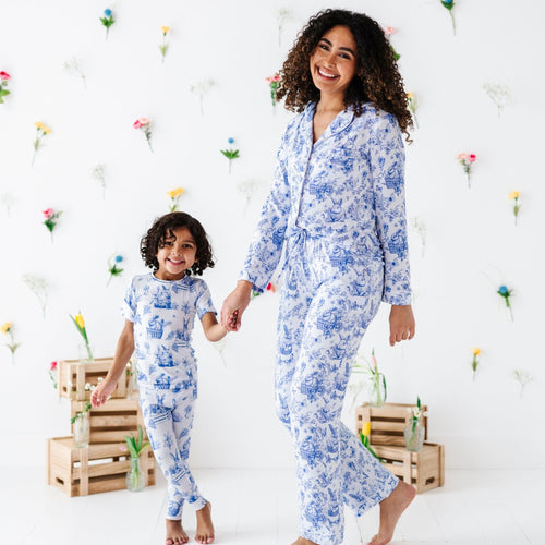Hoppy to See You Two-Piece Pajama Set - Image 7 - Bums & Roses