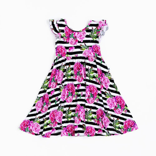 Pink It Over Girls Dress- FINAL SALE - Image 2 - Bums & Roses