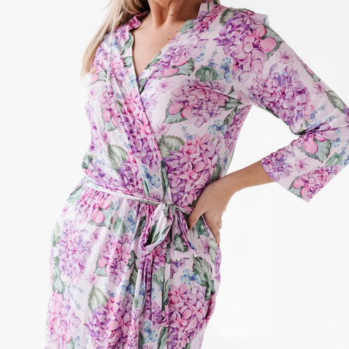 You Had Me At Hydrangea Robe - Image 16 - Bums & Roses