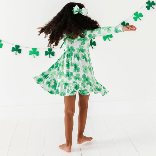 Happy Go Lucky Girls Dress & Shorts Set - Image 9 - Bums & Roses