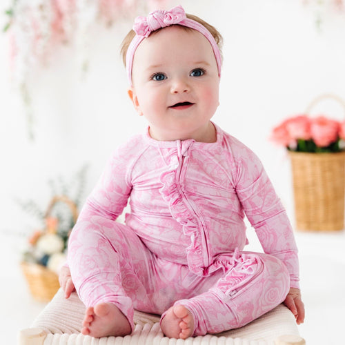 Whispering Roses Convertible Ruffle Romper - Image 3 - Bums & Roses