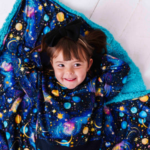 Bums & Roses - Baby & Kids Bamboo Pajamas - Star Struck Bum Bum Blanket - Plush - Image 1