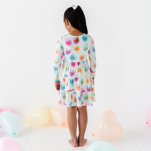 Sweethearts® Colorful Candy Hearts Girls Dress & Shorts Set - Image 9 - Bums & Roses