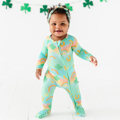 Clover the Rainbow Convertible Romper - Image 1 - Bums & Roses