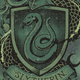 Slytherin house crest featuring a serpent