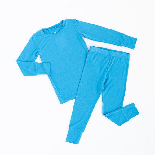 Azure Two-Piece Pajama Set - Image 2 - Bums & Roses