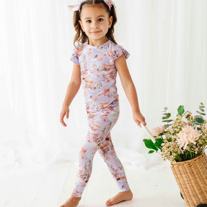 Baby Kids Bamboo Pajamas — A Knight to Remember Two-Piece Pajama Set — Image 1