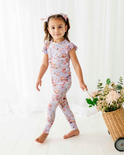 Baby Kids Bamboo Pajamas — A Knight to Remember Two-Piece Pajama Set — Image 1