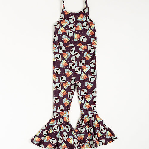 Cosmic in Peace Bell Bottom Jumpsuit - Image 2 - Bums & Roses