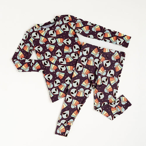 Cosmic in Peace Two-Piece Pajama Set - Image 2 - Bums & Roses