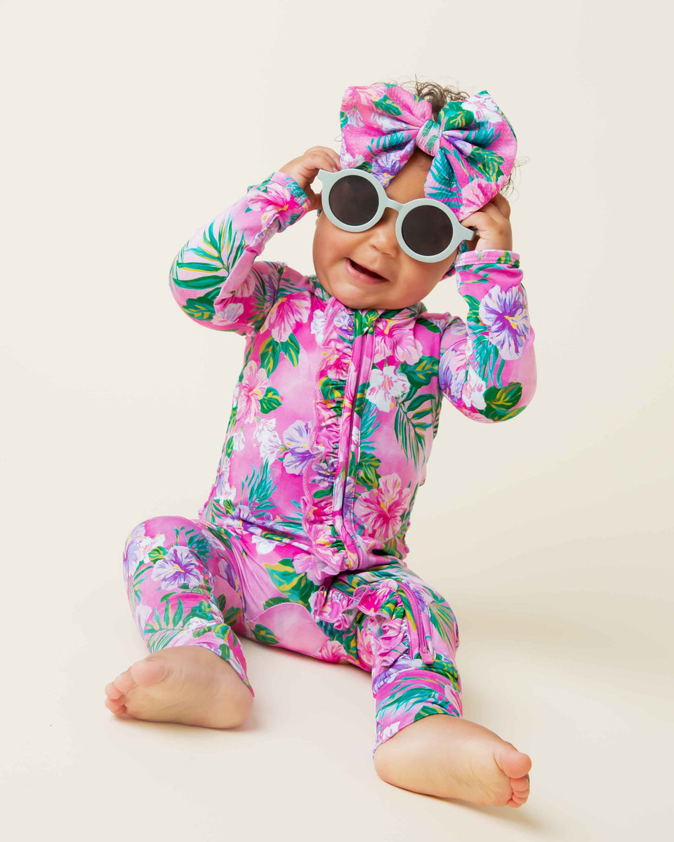 Aloha, Beaches Convertible Ruffle Romper